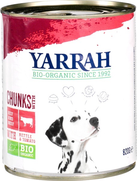 Yarrah vlees voor de hond