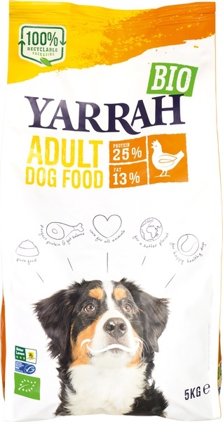Yarrah hondenbrokken kip 5 kilo
