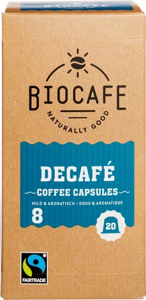 Koffie capsules caffeine vrij