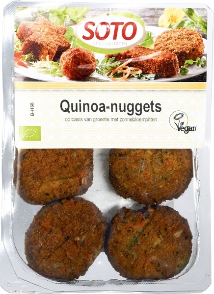 Quinoa nuggets soto