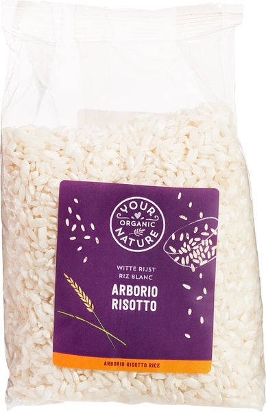 Arborio risotto rijst  400 gram plastic vrij verpakt