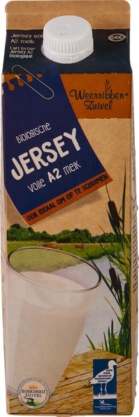 Jersey a2 melk 1 liter