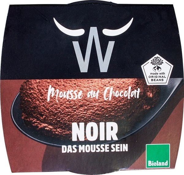 Pure chocolade mousse