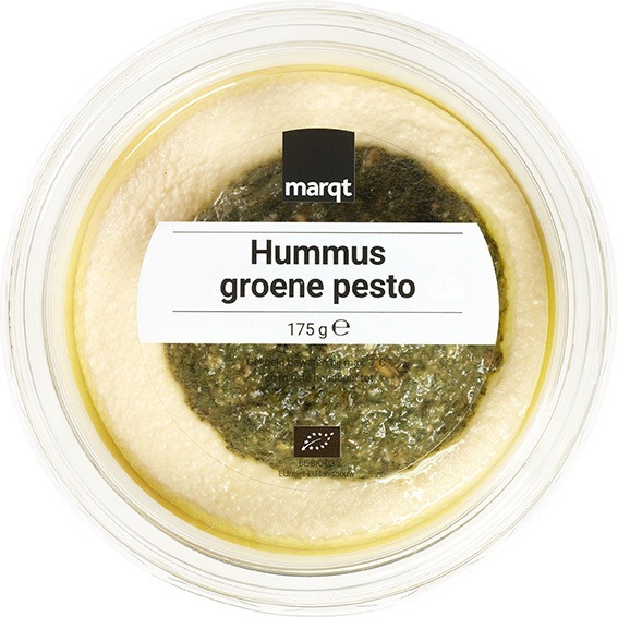Hummus groene pesto 175 gram