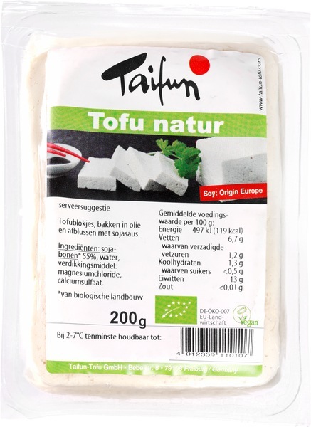 Tofu 200 gram natuur