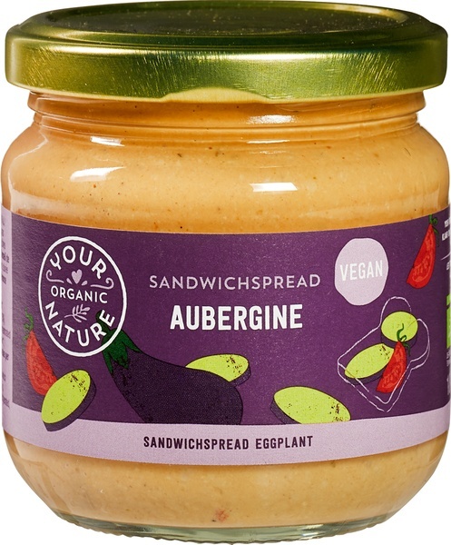 Sandwich spread aubergine 180 gram
