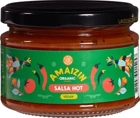 Hot salsa chip dip Amaizin 260 gram